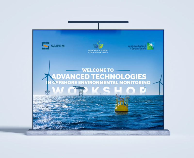 Advanced Technologies in Offshore Environmental Monitoring Workshop Banner for Environmental Support Consulting Office (ESC)