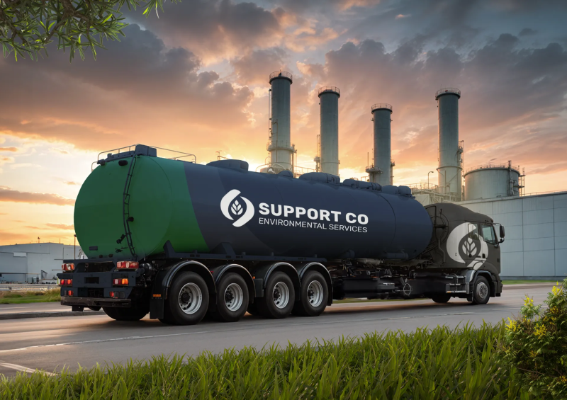 Professional Decal Design for SUPPORT CO’s Environmental Services