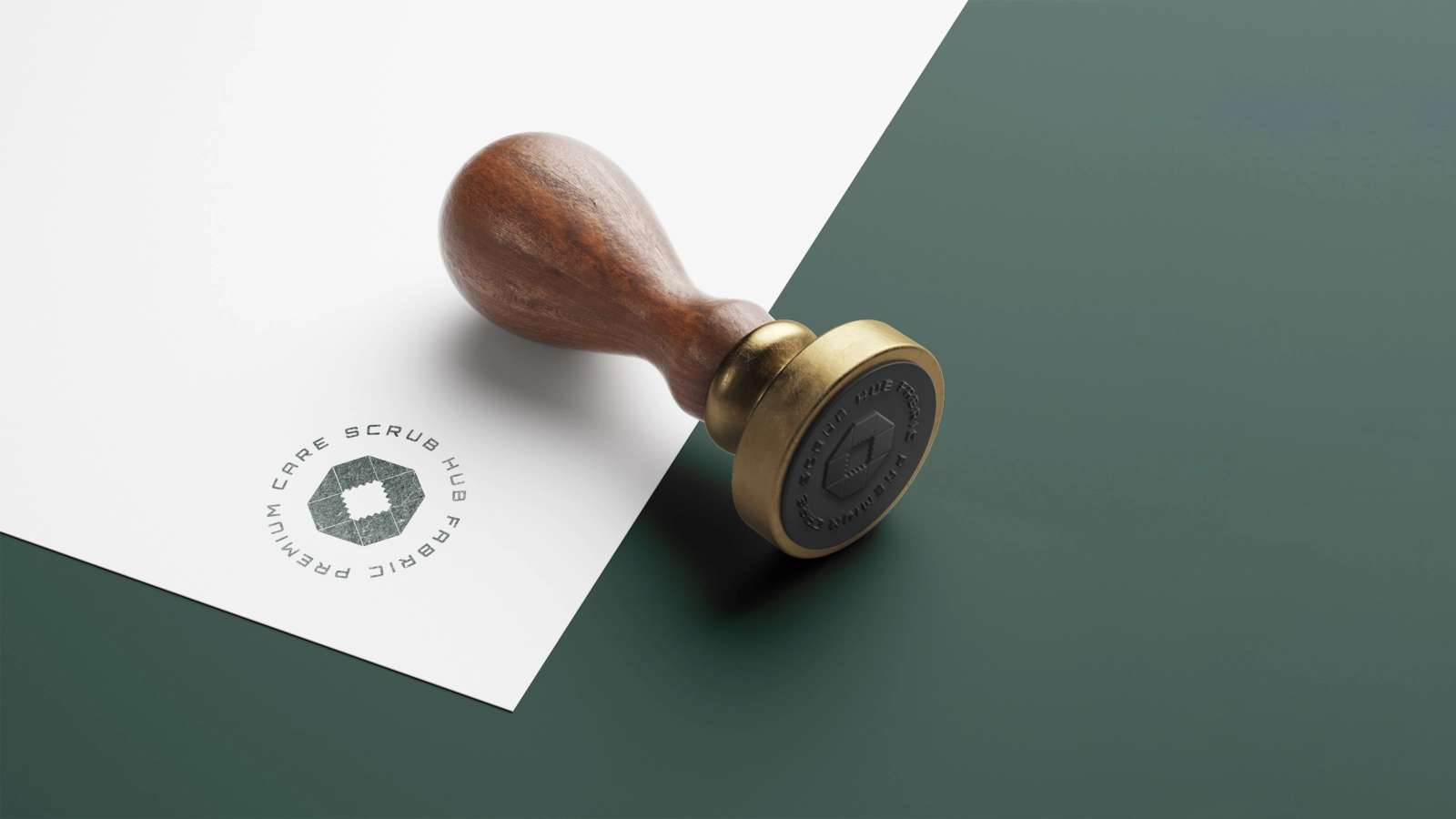 Scrub hub Rebranding Materials - Stamps