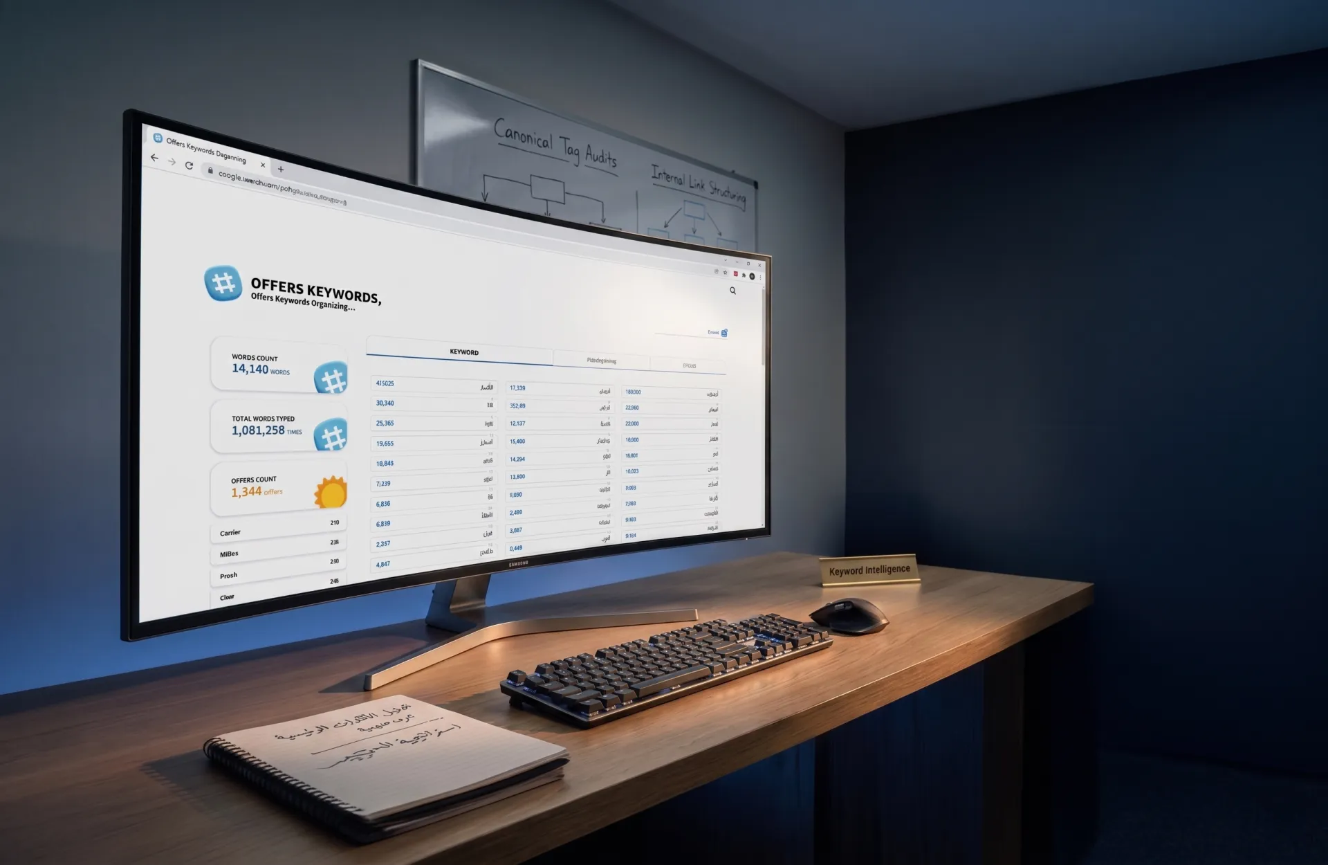 Inside the SEO Command Center The Offers Keyword Control System for River Cool Air Conditioners