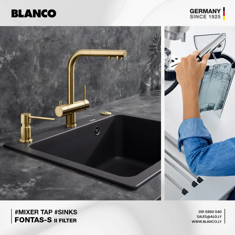 Blanco Fontas-S II Filter Social Media Sales/Branding Post